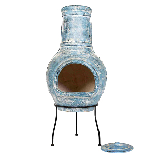 Очаг- камин La Hacienda Blue Banded, уличное оборудование