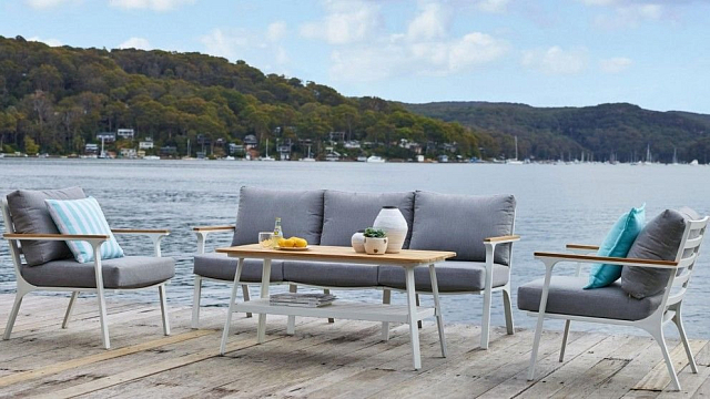 Диван Joygarden Concorde трехместный белый 