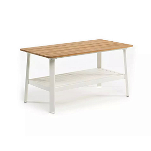 Кофейный стол Joygarden Concorde белый для дачи Кофейный стол Joygarden Concorde белый, садовая мебель