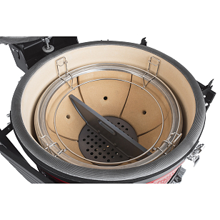 Керамический гриль Kamado Big Joe II STAND ALONE Red