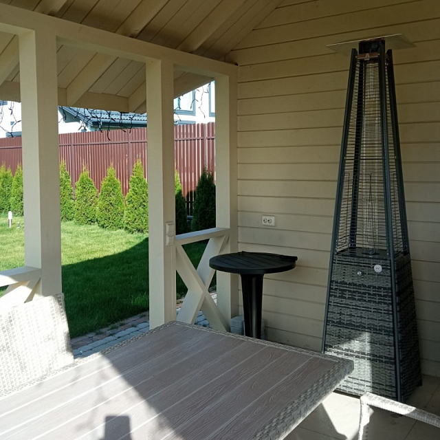 Уличный газовый обогреватель WWT 13I Rotang Grey 