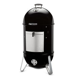Угольный гриль - коптильня Weber Smokey Mountain Cooker, 57 см, черный для сада