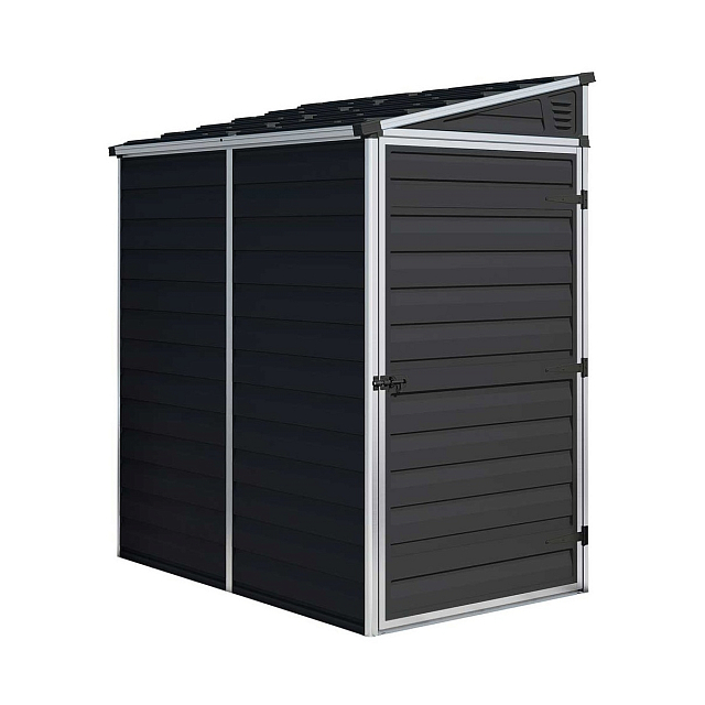 Cарай из поликарбоната Palram Skylight Pent 4x6 Dark Grey 
