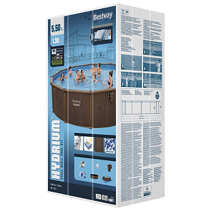 Бассейн каркасный Bestway Ø550 х 130