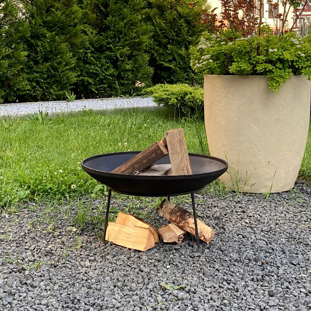 Кострище очаг для дачи Concretika Iron С60 