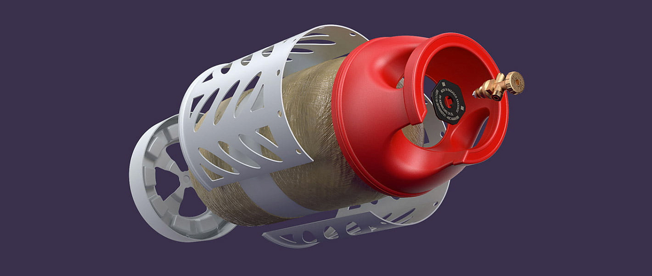 Композитный газовый баллон Ragasco 18,2