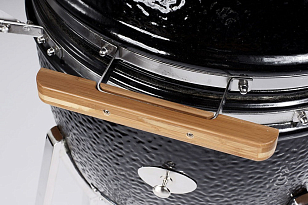 Керамический гриль Monolith Junior Black 2.0