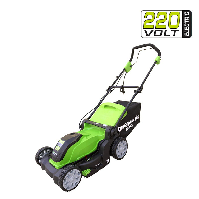 Газонокосилка электрическая 40 см Greenworks 1200W GLM1240 
