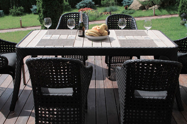 Обеденная группа Lite Chaild black 