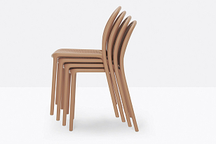 Стул Pedrali Remind Цвет: терракотовый для дачи Стул Pedrali Remind Цвет: терракотовый, садовая мебель