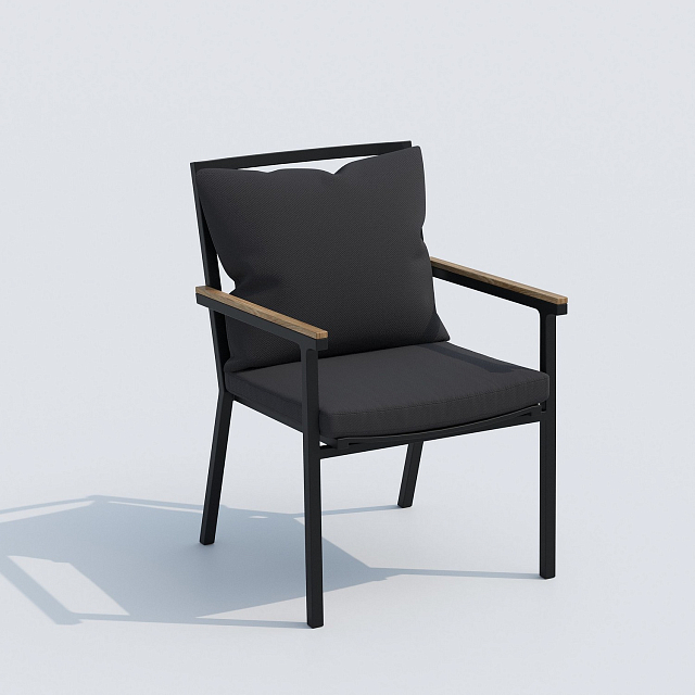 Стул Ideal Patio Festa Plus Цвет: карбон, антрацит 