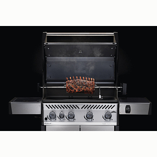 Гриль газовый Napoleon Rogue PRO-S 625 черный (с ИК горелкой 3/3) для приготовления пищи гриль газовый napoleon rogue pro-s 625 черный (с ик горелкой 3/3)