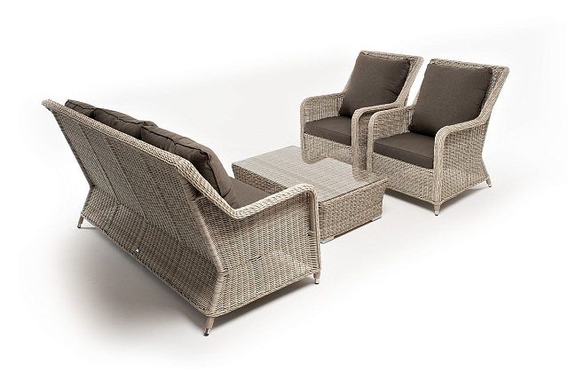 Лаунж зона 4SIS Гляссе, цвет бежевый 