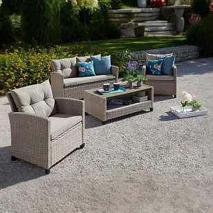 Комплект садовой мебели Lite Foxtrot Beige, садовая мебель