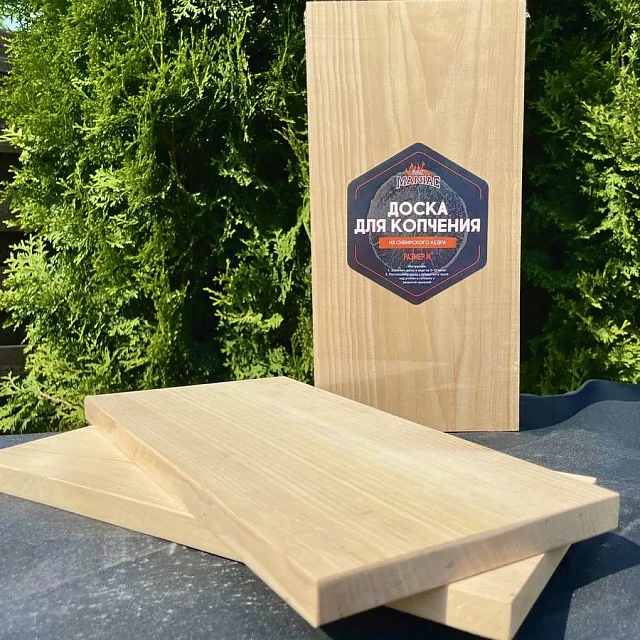 Доска для копчения BBQ Maniac кедр M