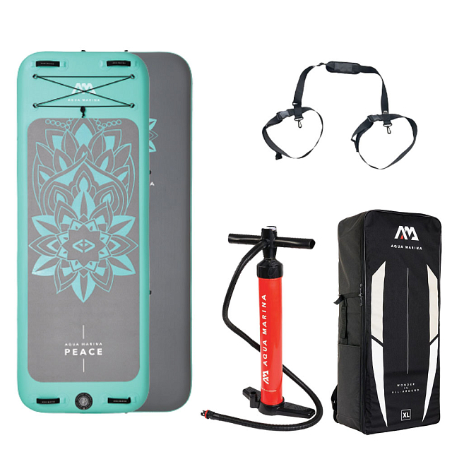 SUP-доска надувная для йоги Aqua Marina Peace 8'2" S22 для серфинга