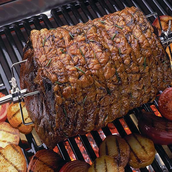 Универсальный премиум вертел на батарейках Broil King