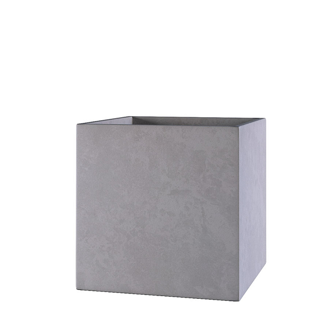 Кашпо Concretika Cube Shale 