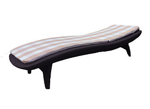 Шезлонг для загара Keter Pacific с матрасом для дачи Шезлонг для загара Keter Pacific с матрасом, садовая мебель