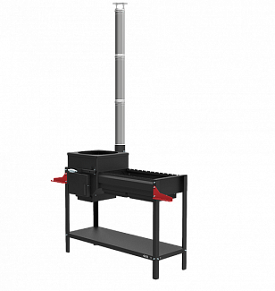 Печь-мангал Grillver Iscander 400 Standart Air для сада