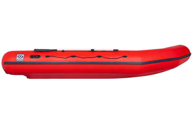 Лодка ПВХ Фрегат 480 FM Light Jet красная
