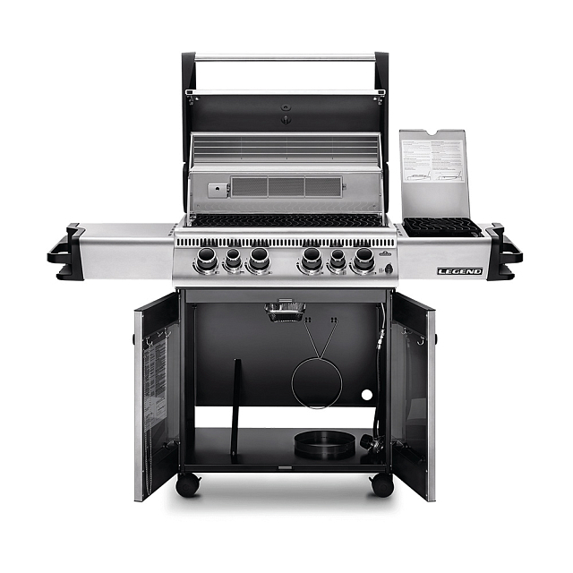 гриль газовый napoleon legend-485 (с ик горелкой 3/3)