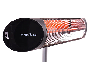 Уличный электрический обогреватель Veito Blade Black, уличное оборудование