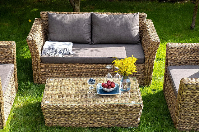 Журнальный столик 4SIS Капучино (гиацинт) Цвет: соломенный 