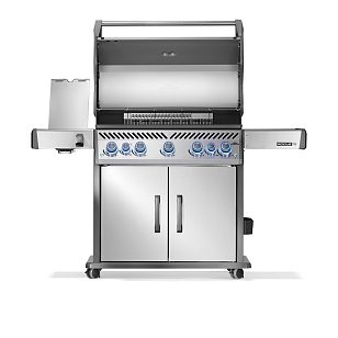 гриль газовый napoleon rogue pro-s 625 стальной (с ик горелкой 3/3)