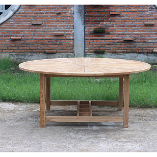 Стол из тика обеденный Lite Cadeo 180, садовая мебель
