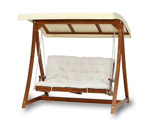 Качели садовые Leda Цвет: рыжий, садовая мебель