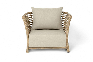 Кресло 4SIS Валенсия, цвет соломенный, садовая мебель