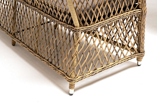 Обеденная группа 4SIS Катания на 6 персон , цвет соломенный, садовая мебель