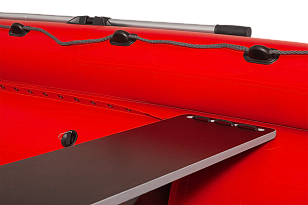 Лодка ПВХ Фрегат 550 FM Jet красная для хобби и пикника