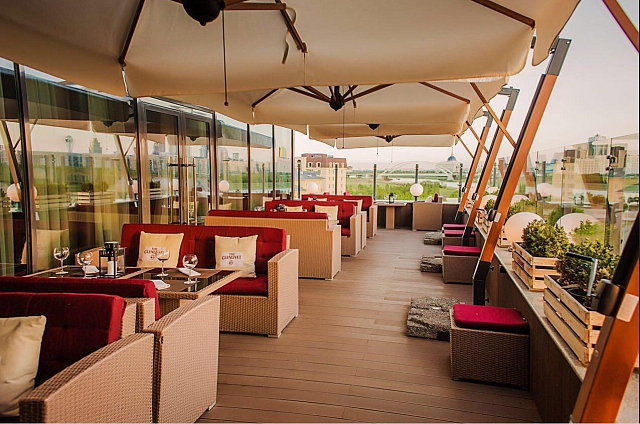 Зонт профессиональный Scolaro Palladio Braccio 350 х 350 