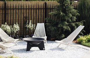 Стальная чаша для огня Concretika Y 80, уличное оборудование