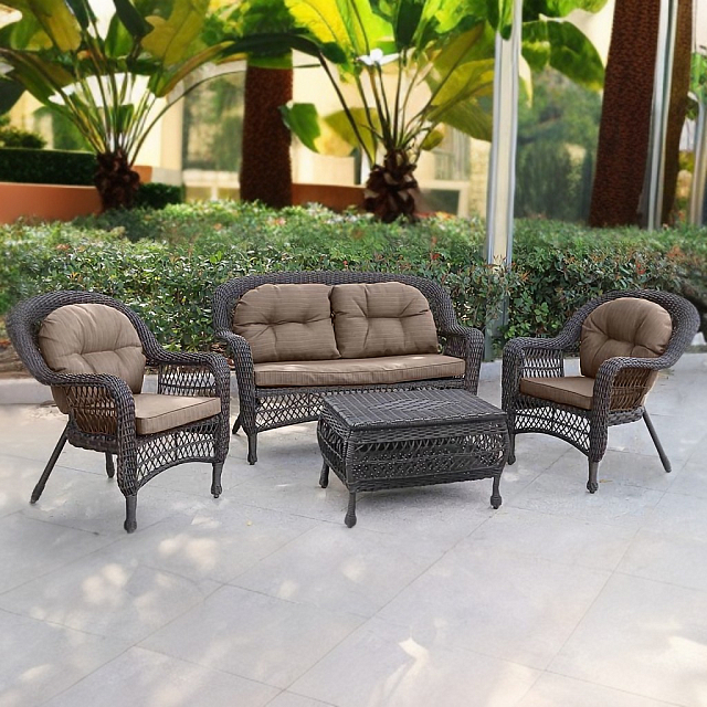 Комплект мебели из искусственного ротанга Lite Kavena Brown 