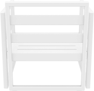 Кресло Siesta Contract Mykonos Цвет: белый, бежевый для дачи Кресло Siesta Contract Mykonos Цвет: белый, бежевый, садовая мебель