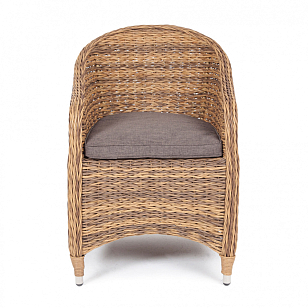 Кресло 4SIS Равенна (гиацинт) Цвет: соломенный для дачи Кресло 4SIS Равенна (гиацинт) Цвет: соломенный, садовая мебель