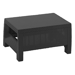 Стол-сундук Keter Corfu II графит для дачи Стол-сундук Keter Corfu II графит, садовая мебель