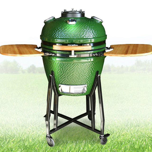 керамический гриль st grill 22" green