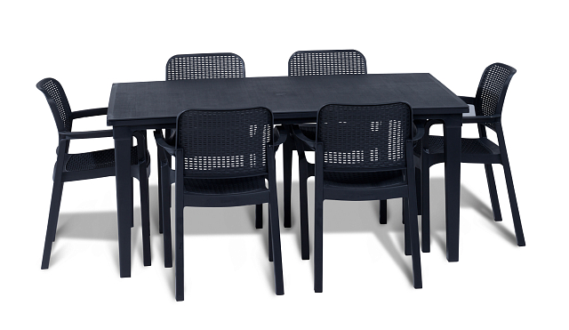 Стул Keter Samanna графит 