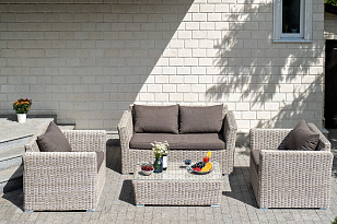 Лаунж зона 4SIS Капучино Сингл, цвет бежевый, садовая мебель