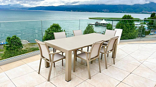 Кресло Siesta Contract Pacific Цвет: бежевый для дачи Кресло Siesta Contract Pacific Цвет: бежевый, садовая мебель