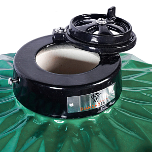 гриль керамический diamond egg xl pro цвет: зеленый для приготовления пищи гриль керамический diamond egg xl pro цвет: зеленый для дачи