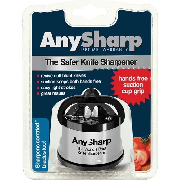 Точилка для ножей AnySharp Classic Цвет: серый
