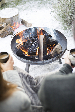 Чаша для костра La Hacienda Pittsburgh Small для сада и загородного дома Чаша для костра La Hacienda Pittsburgh Small, уличное оборудование