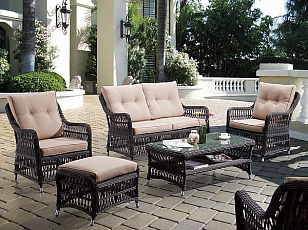 Кресло плетеное Joygarden Cannes, садовая мебель