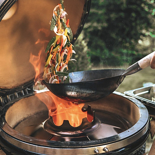 Сковорода вок Monolith стальная для сада