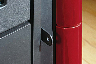 Печь дровяная La Nordica Stefany Forno Цвет: бордовый, товары для загородного дома